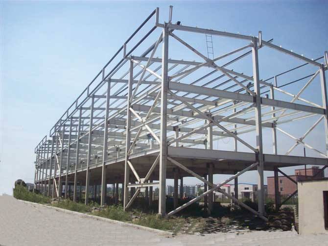 讷河网架加工之眼跳岩对管桁架的影响